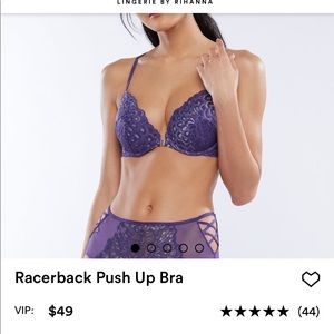 32DD Racerback Push Up Bra Savage Fenty Sold Out